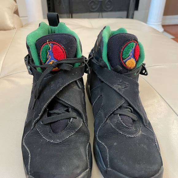 Nike Air Jordan Retro 8 Air Raid Shoes, Youth Size 5.5 - Picture 4 of 10